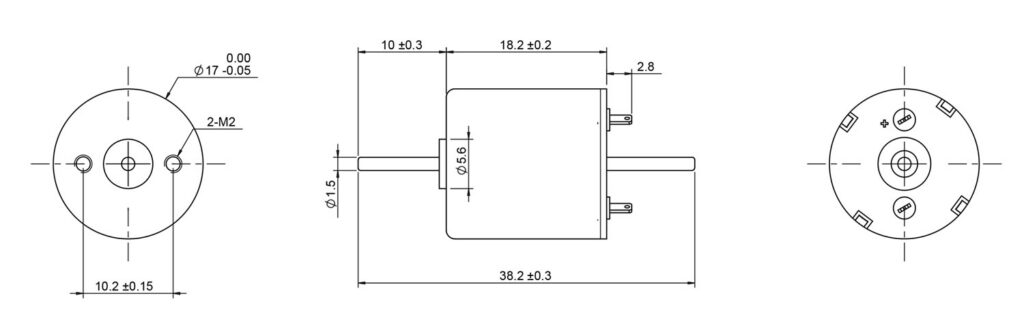 17mm coreless motor