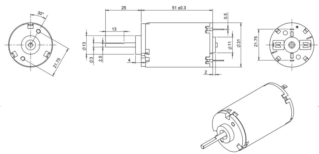 micro dc motors
