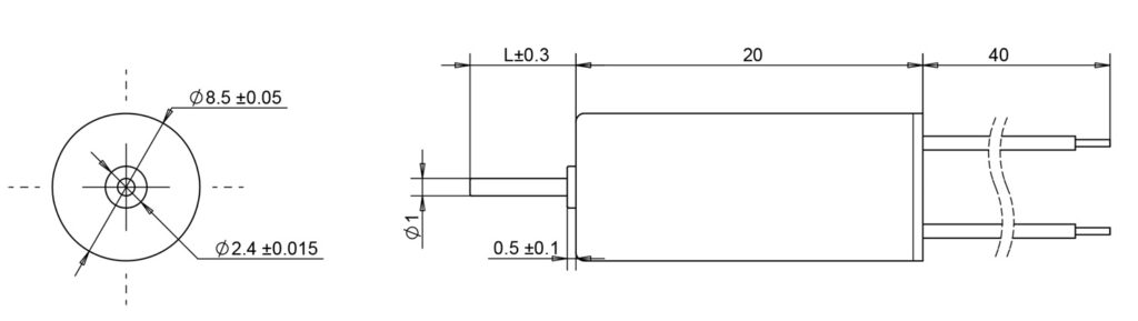 8520 Coreless motor